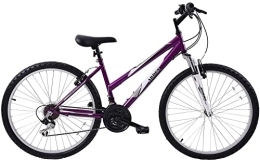 Discount Mountain Bike Discount Arden Mountaineer Womens Mountain Bike 26" Wheel Front Suspension 18" Frame Purple