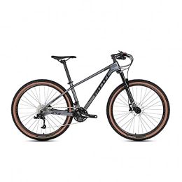 DSENIW Bike DSENIW 27.5 / 29 Inch Mountain Bike for Adult And Youth, 30 Speed Lightweight Mountain Bikes, Hydraulic Brake, Mens Frame Sizes, Multiple Colors, Gray, 29 * 19 inch