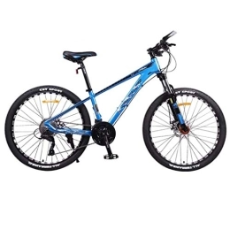 Dsrgwe Bike Dsrgwe Mountain Bike / Bicycles, Aluminium Alloy Frame Hard-tail Bike, Front Suspension and Dual Disc Brake, 26inch Wheels, 27 Speed (Color : D)