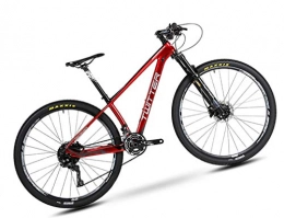 DUABOBAO Mountain Bike DUABOBAO Mountain Bike, Suitable For Young Adults, Carbon Fiber Material, M8000-22 Speed (33 Speed) Large Set Standard, 29 Inch Large Wheel Diameter, Red, 17