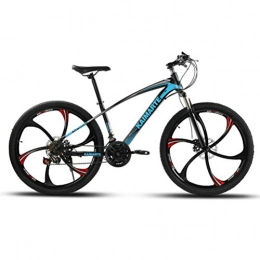 DOS Bike Dual Full Suspension Mountain Bike with Disc Brakes, Motion Mechanics Carbon Steel frame, Blue