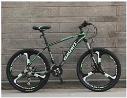 Generic Bike Dual Suspension Mountain Bikes Comfort & Cruiser Bikes Hard Mountain Bike Boy Ravine Bike Double Disc Brakes Aluminum Alloy Frams Road Bicycle (Color : Orange Size : 30 speed)-27_speed_Green