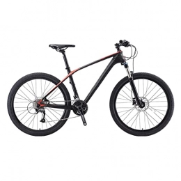 DXDHUB Mountain Bike DXDHUB Wheel Diameter 27.5 / 29 Inches, 27-speed Adult Mountain Bike, Oil Brake, Internal Cable Routing, Black. (Size : 27.5 inch)
