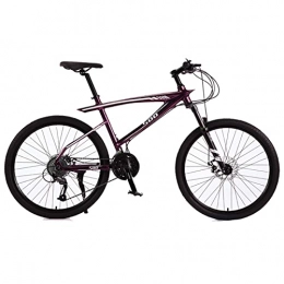 EASSEN Bike EASSEN Adult 26-inch Mountain Bike, Aluminum Alloy Frame 27-speed Off-road Shock-absorbing Bicycle With Double-disc Mechanical Brakes for Men and Women Adult Youth bright red