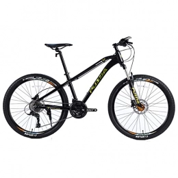 EASSEN Mountain Bike EASSEN Mountain Bike 26 Inch Aluminum Alloy Frame, 9 Speed Hydraulic Brake Dual Disc Brakes, Variable Speed Off-Road Shock Absorber Bike for Men and Women Adult Youth Black Gold