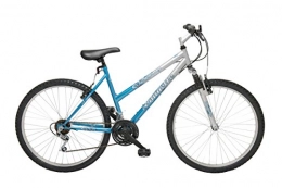 Emmelle Mountain Bike Emmelle MO032B Women's Tuscany Hardtail Bike - Aqua / White, 18 inch Frame / 26 inch Wheels