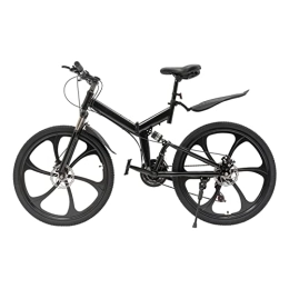 EurHomePlus  EurHomePlus 26 Inch Premium Mountain Bike Disc Brake 21 Speed Gear Bicycle Fully MTB Unsex for Indoor or Motorhome Camping, Travel, Garden etc