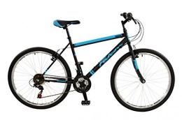 Falcon Mountain Bike FalconEvolve 2016 Unisex Mountain Bike Blue / Grey, 19" inch steel frame, 18 speed powerful front and rear steel v-brakes deep section alloy rims