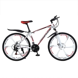 FAXIOAWA Mountain Bike FAXIOAWA Children's bicycle 26 Inches Mountain Bike 27 Speeds Gears Bike, Adjustable Seat Mountain Bike for Men and Women With Dual Disc Brakes Shock Absorbers (Color : Style2, Size : 26inch24 speed)