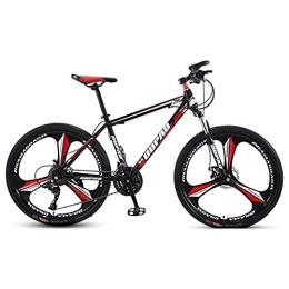 FAXIOAWA Mountain Bike FAXIOAWA Mountain Bike, Adult Offroad Road Bicycle 24 Inch 21 / 24 / 27 Speed Variable Speed Shock Absorption, Teenage Students, Men and Women Sports Cycling Racing Ride 10wheels- 24 spd (Bk rd 3wheels)