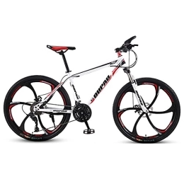 FAXIOAWA Mountain Bike FAXIOAWA Mountain Bike, Adult Offroad Road Bicycle 24 Inch 21 / 24 / 27 Speed Variable Speed Shock Absorption, Teenage Students, Men and Women Sports Cycling Racing Ride 10wheels- 24 spd (Wt bu 6wheels)