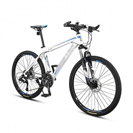 FBDGNG Bike FBDGNG 26 Inch Wheels Mountain Bike 24 / 27 Speed Dual Suspension MTB With Shock-absorbing Front Fork For A Path, Trail & Mountains(Size:24 Speed, Color:Blue)