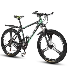 FCHJJ Mountain Bike FCHJJ 26 Inch Mountain Bike Bicycle 21 / 24 / 27 Speed Double Disc Brake Bicycles Lockable Suspension Fork 150kg Bearing Capacity Suitable for Adults
