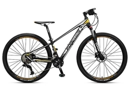 FEFCK Mountain Bike FEFCK 36-speed Mountain Bike 29-inch Large Tires, Lightweight Variable Speed Cross-country Bike Unisex, Double Oil Disc Brake Waterproof Saddle Adjustable Height A