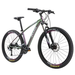 FEFCK Mountain Bike FEFCK Mountain Bike 27 Speed Professional Disc Brake MTB Bicycle 27.5 Inch Large Wheel Diameter Ultra-light Color-changing Cross-country Bicycle