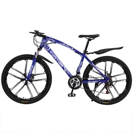 FETION Mountain Bike FETION Children's bicycle 26 inch Mountain Bicycle 21 Speed Shifters Mountain Bike Steel Frame With Shock Absorbers For Youth Adult / 8572 (Color : Style1, Size : 26inch27 speed)