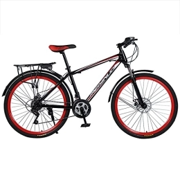 FETION Bike FETION Children's bicycle 26 inch Mountain Bike, MTB Bicycle Adjustable Seat 21 Speeds Drivetrain Cycling Urban Commuter City Bicycle with Disc-Brake / 8577 (Size : 26inch24 speed)