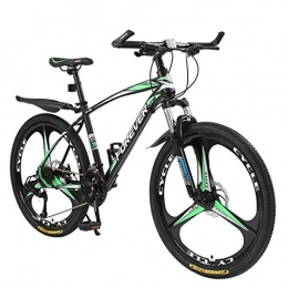 FFF-HAT Bike FFF-HAT Youth Mountain Bikes, Adult Students, Men’s and Women’s Bikes, 26’’ Three-cutter Wheel Shift Shock-absorbing Off-road Mountain Bikes, Carbon-reinforced Frame, Height 155-190CM Can Ride