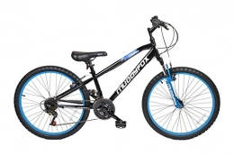 FireCloud Cycles  FireCloud Cycles 24" Sniper Mens BIKE - Small Adult MFX Bicycle in BLACK & WHITE (Hard Tail)