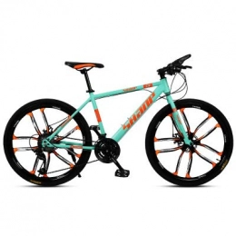 Brands Mountain Bike Fitness Outdoors Mountain 26 Inch Cycling Country Riding Instead Of Walk Open Air Workout Weight Travel City Bicycle (30 Speed, Green)