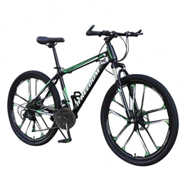 Foruneed Bike Foruneed Mens Mountain Bike 26 Inch, 21-Speed Mountain Bike Adult Bicycle (Black)
