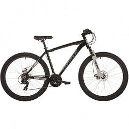 Freespace Mountain Bike Freespirit Contour Hardtail Mountain Bike, 27.5" Wheel, 18 Speed - Black / Grey