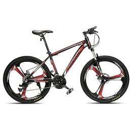 FUFU Mountain Bike FUFU 24-inch Mountain Bike, 24-speed Bike, Full Suspension Gear, Double Disc Brakes, Adult Bicycle (Color : B)