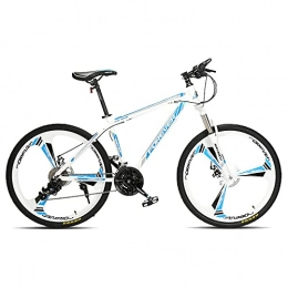 FUFU Bike FUFU 24-inch Mountain Bike, 24-speed Bike, Full Suspension Gear, Double Disc Brakes, Adult Bicycle (Color : C)