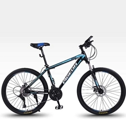 G.Z Mountain Bike G.Z Adult Mountain Bike Aluminum Alloy Bicycle Variable Speed Bicycle 26 Inch High Carbon Steel Women Road Bike, black blue, 27 speed