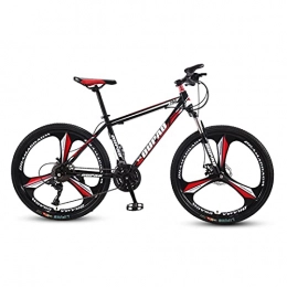 GAOXQ Mountain Bike GAOXQ 26 / 27.5 Inch Mountain Bike Aluminum Frame 21 Speed Dual Disc With Lock-Out Suspension Fork for Woman Red black