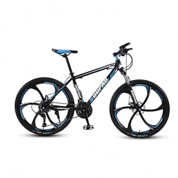 GAOXQ Mountain Bike GAOXQ Full Suspension Mountain Bike 21 Speed Bicycle 27.5 Inches Mens MTB Disc Brakes, a Red / Blue Blue black
