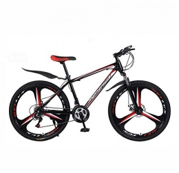 GASLIKE Bike GASLIKE 26 Inch Mountain Bike Bicycle, High Carbon Steel And Aluminum Alloy Frame, Double Disc Brake, PVC And All Aluminum Pedals, B, 27 speed