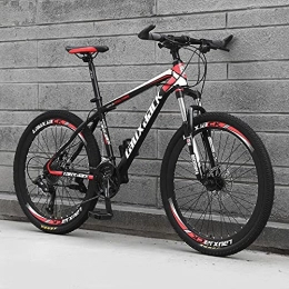 GGXX Bike GGXX 24 / 26 Inch Double Disc Brake High-Tensile Carbon Steel Frame Mountain Bikes Variable Speed Bike 21 / 24 / 27 Speed Full Suspension Mountain Bicycle Adult City Commuter Bike
