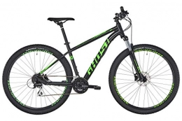 Ghost Mountain Bike Ghost Kato 2.9 AL 29" night black / riot green Frame size L | 50cm 2019 MTB Hardtail