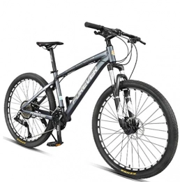 giyiohok Mountain Bike giyiohok Mountain Bikes 26 Inch 36 Speed for Adults Boys Girls Men Women Hardtail Trail Mountain Bicycle with Front Suspension Dual Hydraulic Disc Brake-Gray