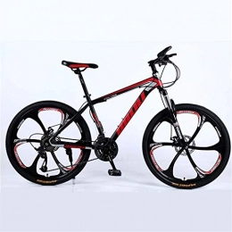 GMZTT Bike GMZTT Unisex Bicycle Adult Mountain Bicycle, Beach Snowmobile Bicycle, Double Disc Brake Bikes, 26 Inch Aluminum Alloy Wheels Bicycles, Man Woman General Purpose (Color : B, Size : 30 speed)