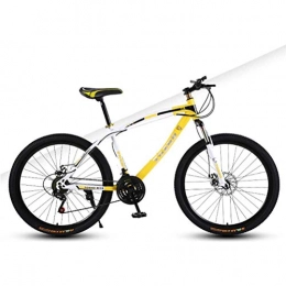 GOLDGOD Mountain Bike GOLDGOD 21 Speed 24 Inch Mountain Bike, Variable Speed Mtb Bicycle with Dual Disc Brake And Shock Absorption Mountain Bicycle High Carbon Steel Frame