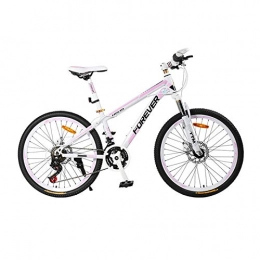 GQFGYYL-QD Mountain Bike GQFGYYL-QD Mountain Bike with Adjustable Seat and Shock Absorption, 26 Inches Wheels 24 Speed Dual Disc Brake Aluminum alloy Mountain Bicycle, for Adults Outdoor Riding