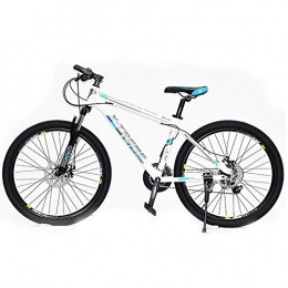 GQFGYYL-QD Bike GQFGYYL-QD Mountain Bike with Adjustable Seat and Shock Absorption, 26 Inches Wheels 27 Speed Dual Disc Brake Aluminum alloy Mountain Bicycle, for Adults Outdoor Riding, 4