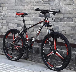 GQQ Bike GQQ 26 inch Bike Mountain Bike, Lightweight Aluminum Frame, Dual Disc Brakes, Variable Speed Bicycle Hardtail, B, 27 Speeds, a
