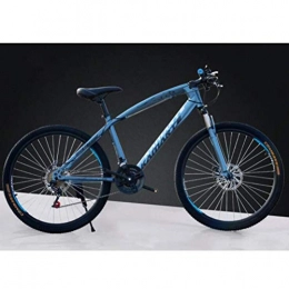 GQQ Mountain Bike GQQ Road Bicycle Off-Road Variable Speed City Road Bicycle Cycling, 26 inch Riding Damping Mountain Bike, 24 Speed