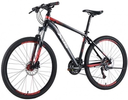 GQQ Bike GQQ Variable Speed Bicycle, 26 inch Mountain Bike, Adult 27Speed Manual Transmission Hardtail MTB, Aluminum Frame MTB Bike for Men Women, Fullsuspension Mountain Bike, M, M, Small