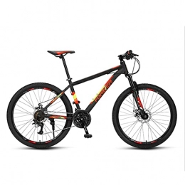 Great Mountain Bike GREAT 24 Speed Mountain Bike, 26 Inch Bicycle Aluminum Alloy Frame Commuter Bike With Waterproof Height Adjustable Bicycle Seat(Color:A)