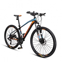 Great Mountain Bike GREAT 26”Adult Mountain Bike, 27 Speed Spokes Wheel Bicycle Aluminum Alloy Frame Dual Disc Brakes For Riders With A Height Of 155-185CM(Size:27 speed, Color:B)