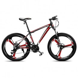 Great Mountain Bike GREAT 26 Inch Mountain Bike, Student Bicycle 27 Speed Double Disc Brake Full Suspension Bike Aluminum Alloy Frame Road Bikes For Outdoor Sports(Size:27 speed, Color:Black)