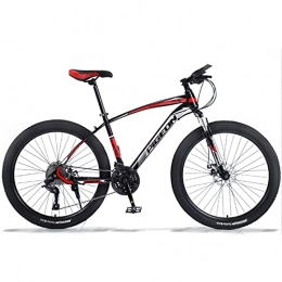 Great Bike GREAT Mountain Bikes 26 Inches 21 Speed Bicycle High-carbon Steel Frame Double Disc Brake Road Bike For Man Woman Student(Color:A)