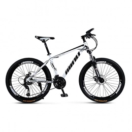 GUHUIHE Bike GUHUIHE 24 / 26 inch disc brake shock-absorbing mountain bike, 21-Speed All-Terrain Mountain Bike, High carbon steel Frame (Size : 26inch)