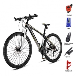 GUOHAPPY Bike GUOHAPPY 29-Inch 33-Speed Mountain Bike with A Maximum Load Capacity of 330Lbs, Suitable for 165Cm-195Cm Adult Riding, Easily Cope with Various Road Surfaces And Climbing, black yellow
