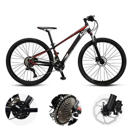 GUOHAPPY Mountain Bike GUOHAPPY 29-Inch Mountain Bike, 36-Speed, Strong Off-Road Capability, More Stable Grip, Faster Speed, Suitable for Riders with A Height of 59 Inches-74.8 Inches, Black red