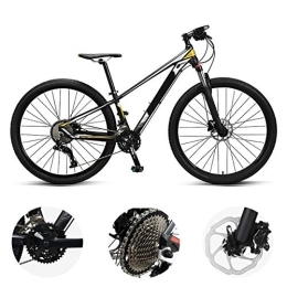 GUOHAPPY Mountain Bike GUOHAPPY 29-Inch Mountain Bike, 36-Speed, Strong Off-Road Capability, More Stable Grip, Faster Speed, Suitable for Riders with A Height of 59 Inches-74.8 Inches, black yellow